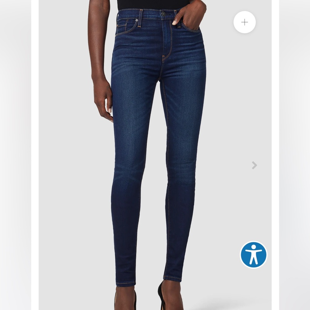 Hudson Barbara High-Rise Super Skinny Jean size 25